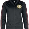 "Amplified Collection - Ladies Taped Tricot Track Top" Tracksuit Top Black By Guns N' Roses