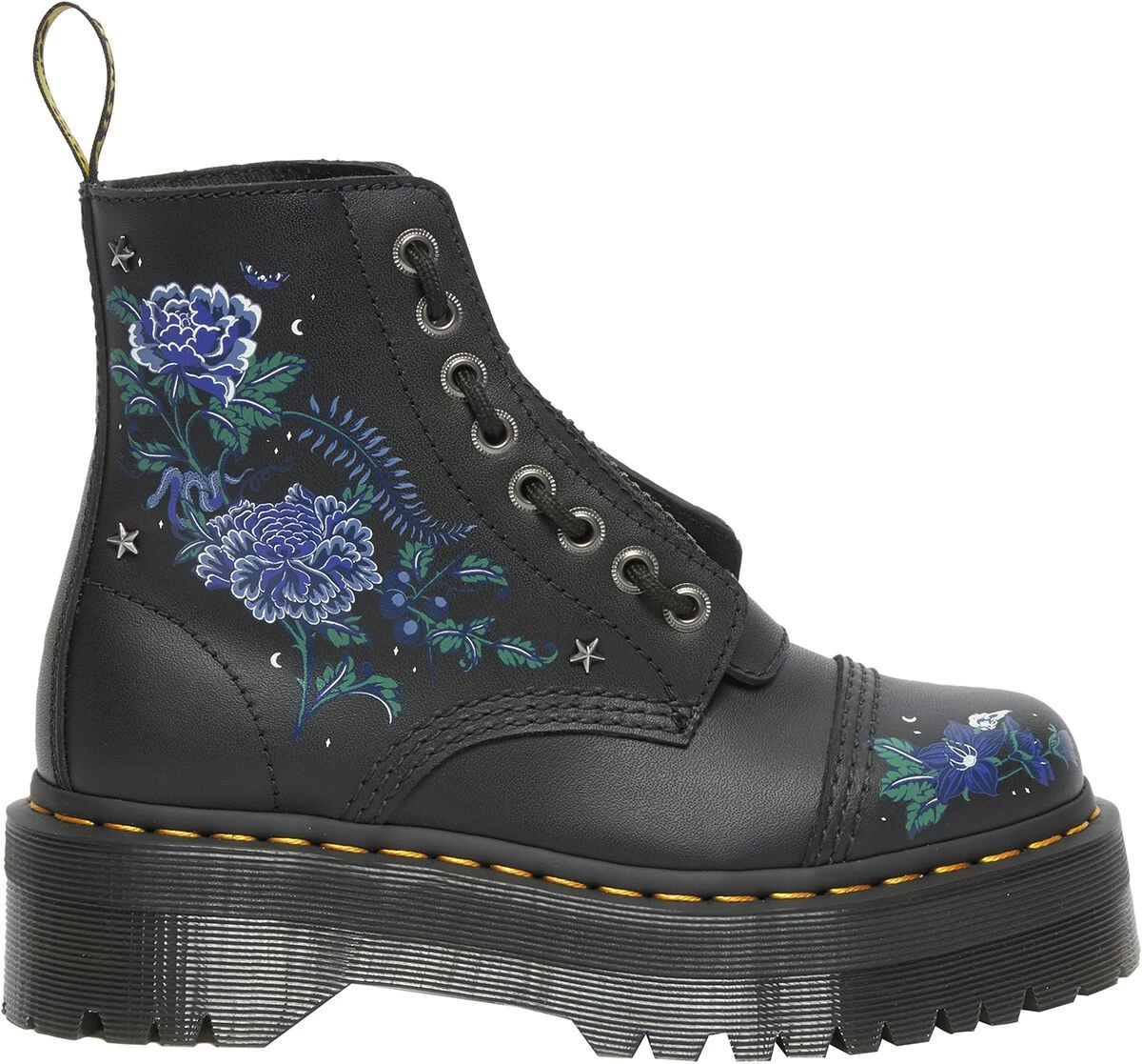 "Sinclair Floral - Mystic Garden/Floral Print Black Backhand" Boot Multicolour By Dr. Martens 2 "Sinclair Floral - Mystic Garden/Floral Print Black Backhand" Boot Multicolour By Dr. Martens - Image 2