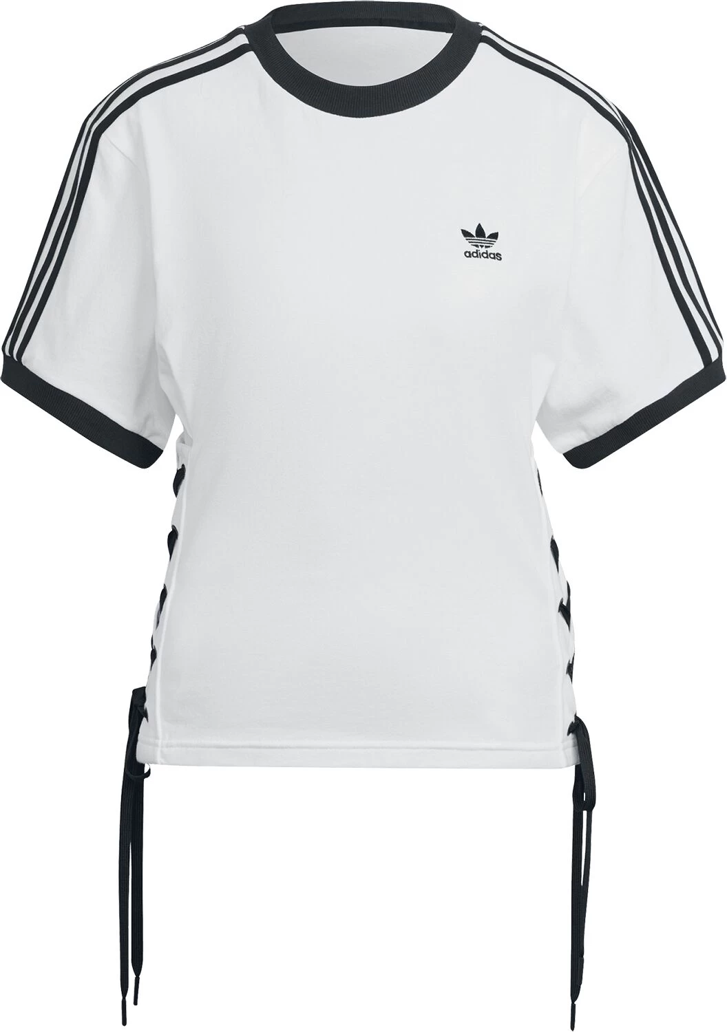 "Laced Tee" T-Shirt White By Adidas 1 "Laced Tee" T-Shirt White By Adidas