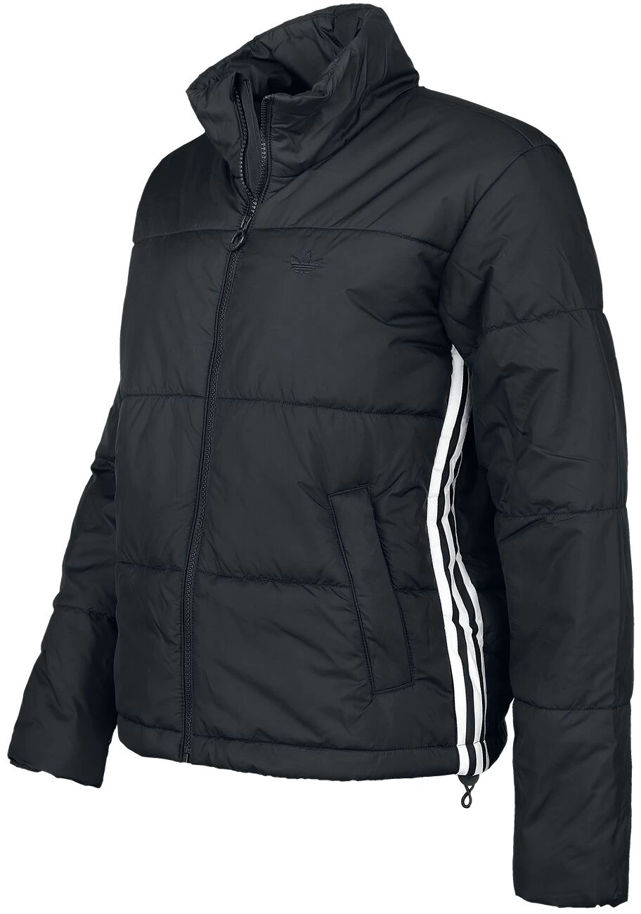 "Short Puffer" Between-seasons Jacket Black By Adidas 2 "Short Puffer" Between-seasons Jacket Black By Adidas - Image 2