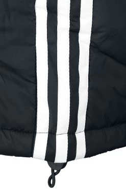 "Short Puffer" Between-seasons Jacket Black By Adidas 11 "Short Puffer" Between-seasons Jacket Black By Adidas -Fashion Lady Clothing Shop 525272d2