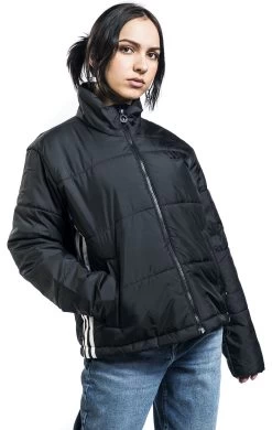 "Short Puffer" Between-seasons Jacket Black By Adidas 12 "Short Puffer" Between-seasons Jacket Black By Adidas -Fashion Lady Clothing Shop 525272wa