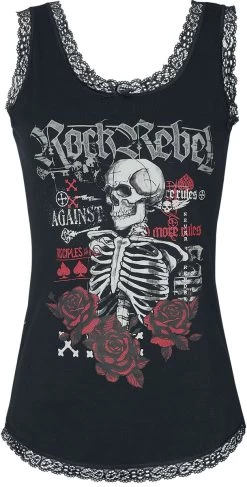 "Pyjamas With Roses And Skull" Pyjama Black By Rock Rebel By EMP 9 "Pyjamas With Roses And Skull" Pyjama Black By Rock Rebel By EMP -Fashion Lady Clothing Shop 526034c