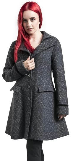 "Fantastic Beasts 3 - Newt Scamander" Winter Coat Anthracite By Fantastic Beasts -Fashion Lady Clothing Shop 526848wa