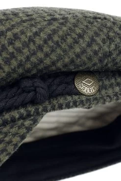 "Fiddler Cap" Beanie Green-black By Brixton -Fashion Lady Clothing Shop 527096d