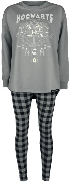 "Hogwarts" Pyjama Grey By Harry Potter