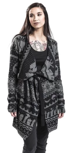 "Norwegian Cardigan" Cardigan Multicolour By The Nightmare Before Christmas -Fashion Lady Clothing Shop 529490wa