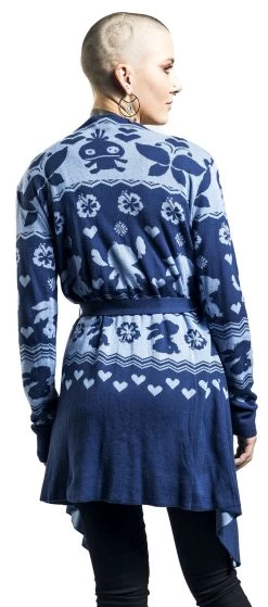 "Lovely" Cardigan Multicolour By Lilo & Stitch 11 "Lovely" Cardigan Multicolour By Lilo & Stitch -Fashion Lady Clothing Shop 529592wb