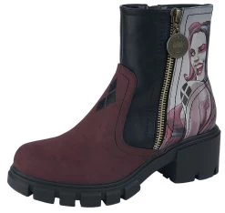 "Harley Quinn" Boots Red By Batman