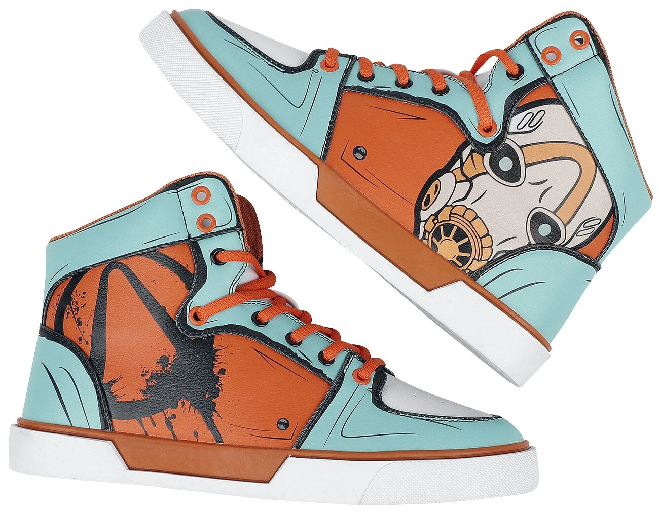 "Psycho Bandit" Sneakers High Multicolour By Borderlands 9 "Psycho Bandit" Sneakers High Multicolour By Borderlands - Image 9