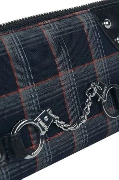 "Tartan" Wallet Multicolour By Banned Alternative -Fashion Lady Clothing Shop 531240d2