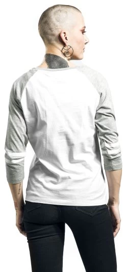 "Hogwarts" T-Shirt White-grey By Harry Potter -Fashion Lady Clothing Shop 532785wb