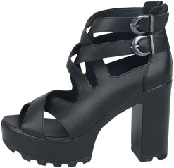 "High Heels With Straps" High Heel Black By Black Premium By EMP 10 "High Heels With Straps" High Heel Black By Black Premium By EMP -Fashion Lady Clothing Shop 534728a4