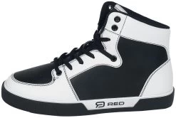 "High-cut Trainers" Sneakers High Black-white By RED By EMP 11 "High-cut Trainers" Sneakers High Black-white By RED By EMP -Fashion Lady Clothing Shop 534828a4