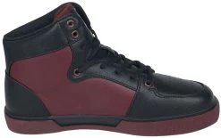 "High-cut Trainers" Sneakers High Black-red By RED By EMP -Fashion Lady Clothing Shop 534880a3