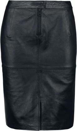 "Gwswante LNV" Short Skirt Black By Gipsy