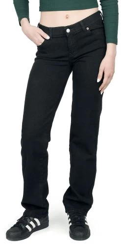 "Dixy Straight" Jeans Black By Dr. Denim -Fashion Lady Clothing Shop 536529wa