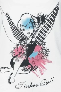 "Tinker Bell" Pyjama Pants White-pink By Peter Pan -Fashion Lady Clothing Shop 536758d