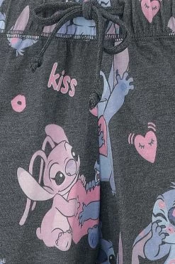 "Kiss Kiss" Pyjama Multicolour By Lilo & Stitch -Fashion Lady Clothing Shop 536765d2