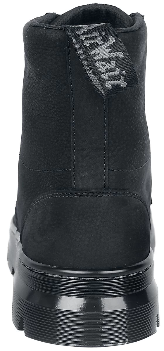 "Combs Leather - Black Milled Nubuck Wp" Laced Boots Black By Dr. Martens 2 "Combs Leather - Black Milled Nubuck Wp" Laced Boots Black By Dr. Martens - Image 2