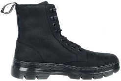 "Combs Leather - Black Milled Nubuck Wp" Laced Boots Black By Dr. Martens 9 "Combs Leather - Black Milled Nubuck Wp" Laced Boots Black By Dr. Martens -Fashion Lady Clothing Shop 536901a3