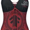 "EMP Signature Collection" Swimsuit Black-red By Amon Amarth