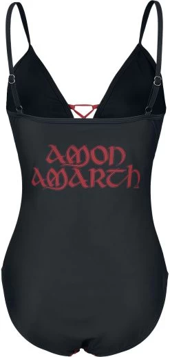 "EMP Signature Collection" Swimsuit Black-red By Amon Amarth -Fashion Lady Clothing Shop 536984b