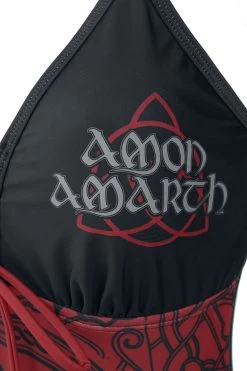 "EMP Signature Collection" Swimsuit Black-red By Amon Amarth -Fashion Lady Clothing Shop 536984d