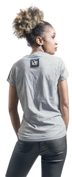 "Ravenclaw" T-Shirt Grey By Harry Potter -Fashion Lady Clothing Shop 537207wb