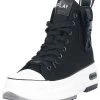 "AQUA POCKET" Sneakers High Black By Replay Footwear