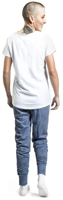 "Z - Android 17" Pyjama White-blue By Dragon Ball -Fashion Lady Clothing Shop 537571wb