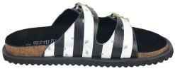 "Beetle" Sandal Black-white By Beetlejuice -Fashion Lady Clothing Shop 538738a3