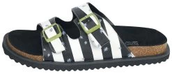 "Beetle" Sandal Black-white By Beetlejuice -Fashion Lady Clothing Shop 538738a4