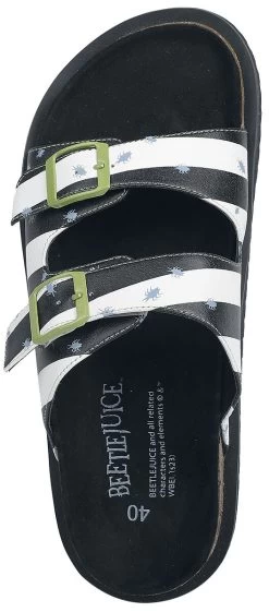 "Beetle" Sandal Black-white By Beetlejuice -Fashion Lady Clothing Shop 538738a5
