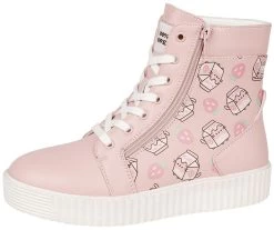 "Milk" Sneakers High Light Pink By Pusheen