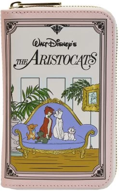 "Loungefly - Classic Book" Wallet Multicolour By Aristocats