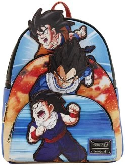 "Z - Loungefly - Triple Pocket" Mini Backpacks By Dragon Ball