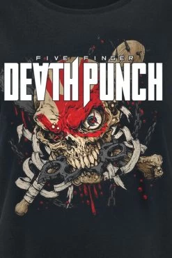 "Afterlife" T-Shirt Black By Five Finger Death Punch -Fashion Lady Clothing Shop 540427d