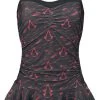 "Distressed Symbols" Swimsuit Multicolour By Assassin's Creed