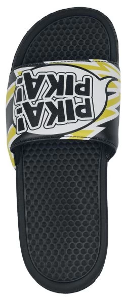 "Pikachu - Pika, Pika!" Sandal Black By Pokémon 10 "Pikachu - Pika, Pika!" Sandal Black By Pokémon -Fashion Lady Clothing Shop 540973a4