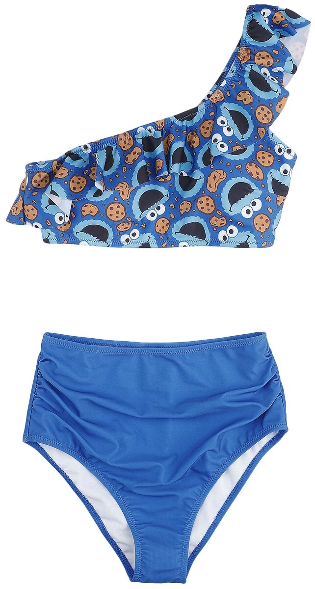 "Cookie Universe" Bikini Set Blue By Sesame Street 1 "Cookie Universe" Bikini Set Blue By Sesame Street