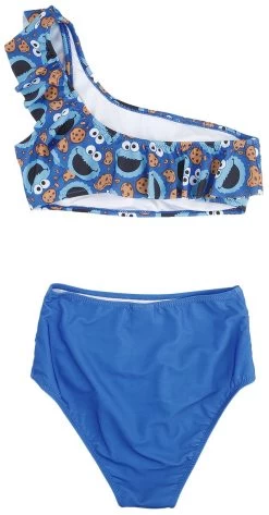 "Cookie Universe" Bikini Set Blue By Sesame Street 10 "Cookie Universe" Bikini Set Blue By Sesame Street -Fashion Lady Clothing Shop 541723b
