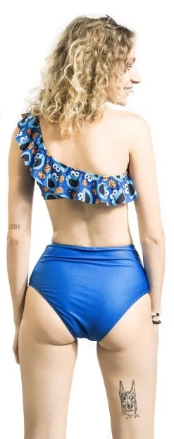 "Cookie Universe" Bikini Set Blue By Sesame Street 15 "Cookie Universe" Bikini Set Blue By Sesame Street -Fashion Lady Clothing Shop 541723wb