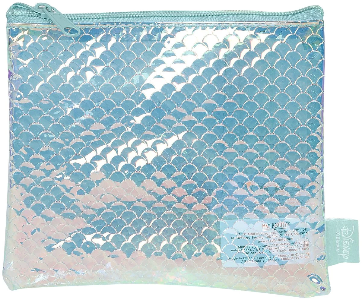 "Mad Beauty - Makeup Bag Set" Toilet Bag Multicolour By The Little Mermaid 4 "Mad Beauty - Makeup Bag Set" Toilet Bag Multicolour By The Little Mermaid - Image 4