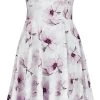 "Naira Floral Swing Dress" Medium-length Dress Multicolour By H&R London