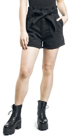 "Amelia" Shorts Black By Forplay 9 "Amelia" Shorts Black By Forplay -Fashion Lady Clothing Shop 542246wa
