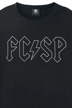 "FC/SP" T-Shirt Black By FC St. Pauli 7 "FC/SP" T-Shirt Black By FC St. Pauli -Fashion Lady Clothing Shop 542497d