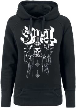 "Papas Wrath" Hooded Sweater Black By Ghost