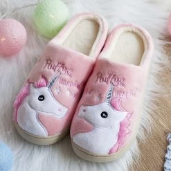 "Unicorn - Pink" Slipper Multicolour By Katara -Fashion Lady Clothing Shop 548783d2