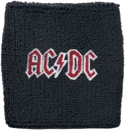 "Logo - Wristband" Sweatband Black By AC/DC